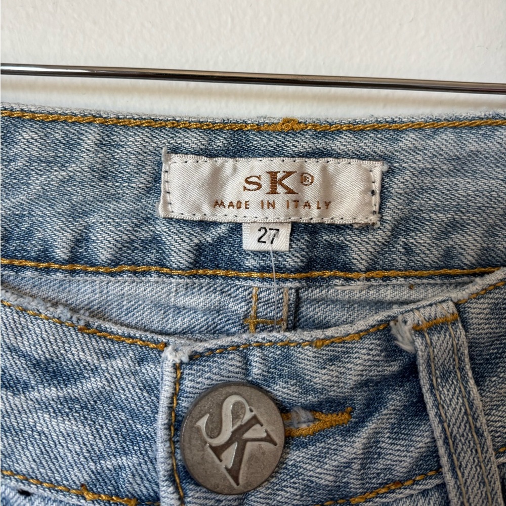 Y2K designer bedazzled jeans